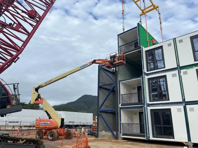 Mislukken Australische modulaire huizen vanwege een slechte WRB-installatie?